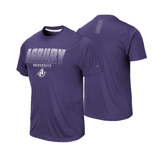 Asbury University Hamiliton Short Sleeve T-Shirt - Purple