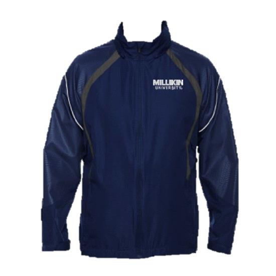 Millikin University Rain Jacket - Navy
