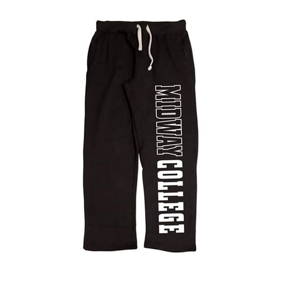Black Midway College Official Collegiate Sweatpants