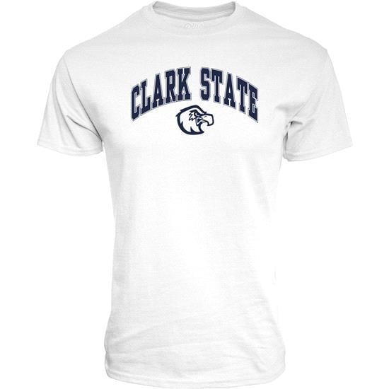 Clark State Arch Short Sleeve T-Shirt - White