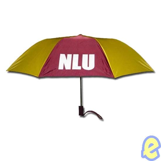 NLU Maroon /Gold Umbrella