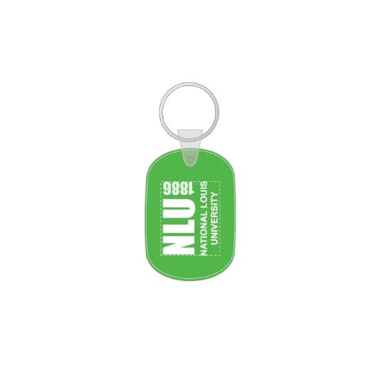 NLU Keychain - Translucent Green