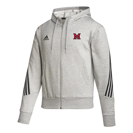 Miami Adidas Men s Fashion Full Zip Hoodie