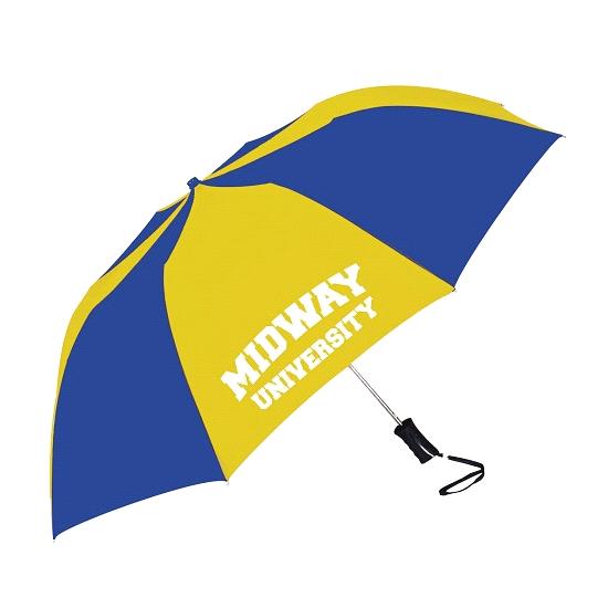 Midway University Umbrella - Royal/Gold