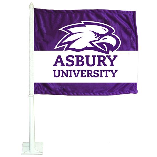 Asbury University Car Flag