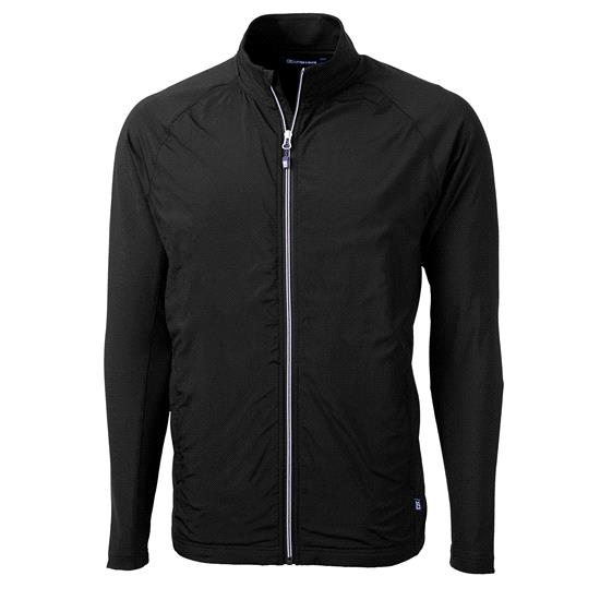 Miami Cutter & Buck Men's Adapt Eco Knit Full Zip Jacket