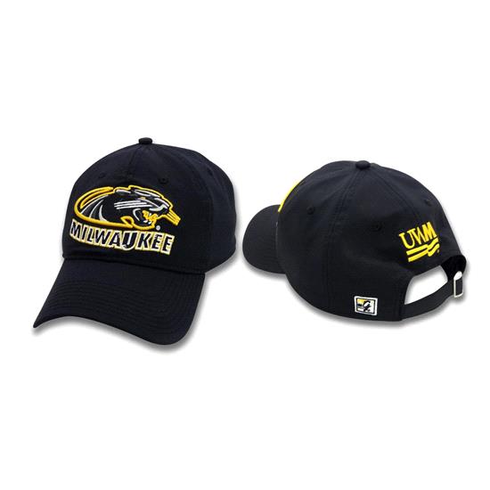 University of Wisconsin - Milwaukee Performer Panther Logo Hat - Black