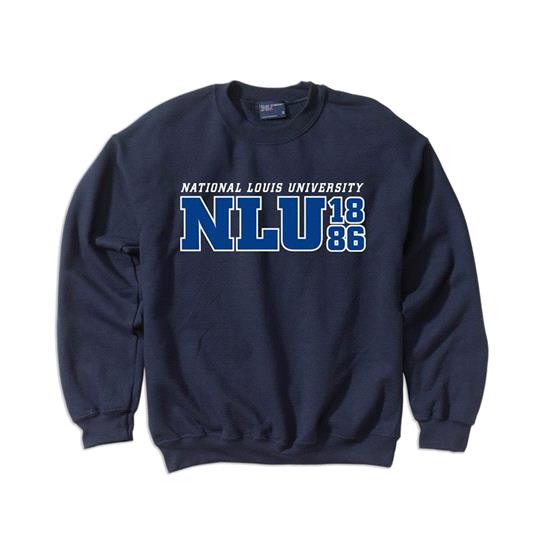 NLU 1886 Navy Crewneck Sweatshirt
