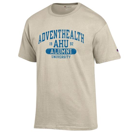AHU Alumni Short Sleeve T-Shirt - Oatmeal Heather