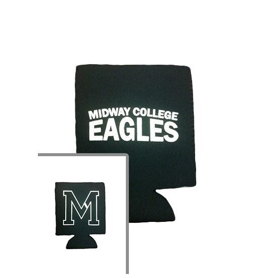 Black Midway College Neoprene Koozies
