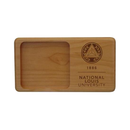 SALE - NLU Wood Memo Pad Holder - Maple