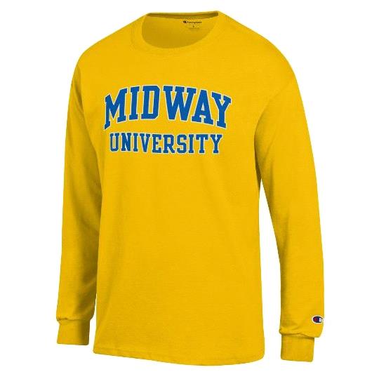 Midway Classic Arch Long Sleeve T-Shirt - Yellow
