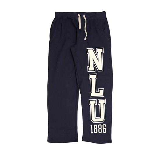 SALE - NLU Founding Date Open Leg Sweatpants - Navy