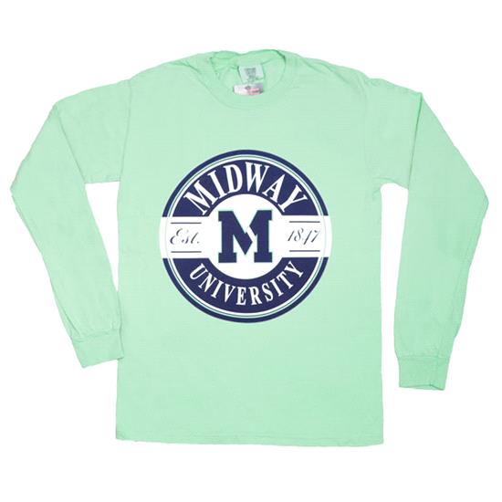 Midway Long Sleeve Comfort Colors T-Shirt - Island Reef