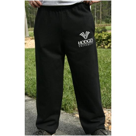 Hodges University Sweatpant Men's Logo - Black