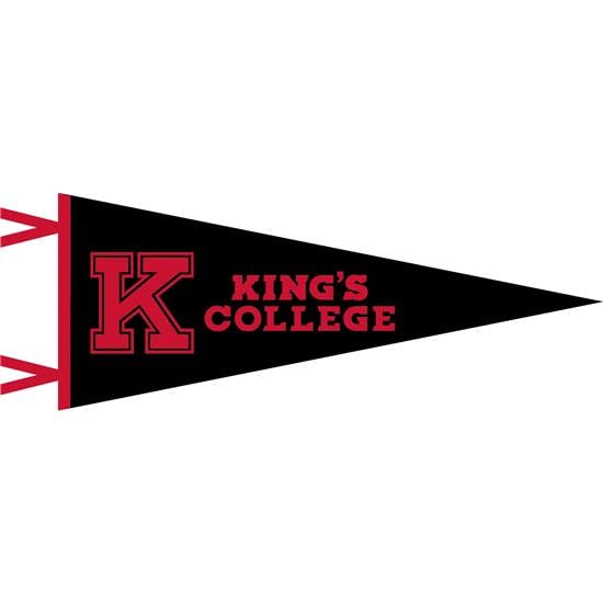 King's College Pennant- 6 x 15