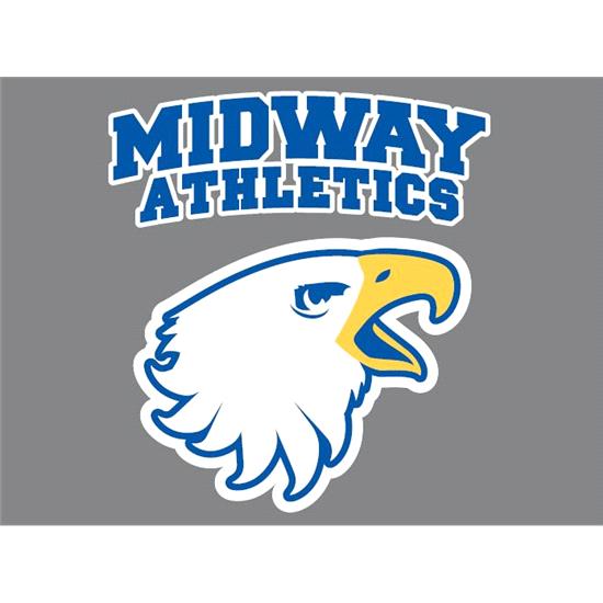 Midway Athletics Eagle Decal
