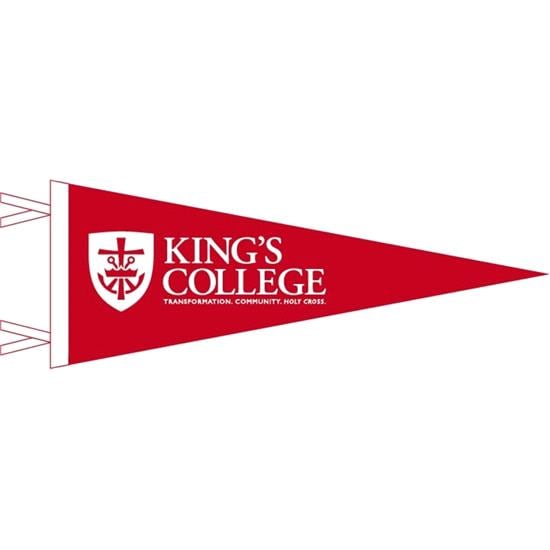 College triangle best sale flag