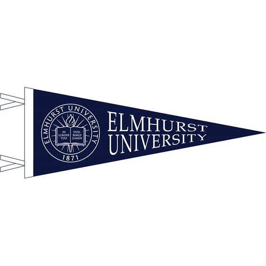 Elmhurst University Pennant 9 x 24