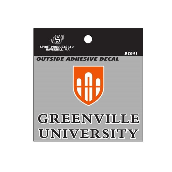 Greenville University Logo Decal