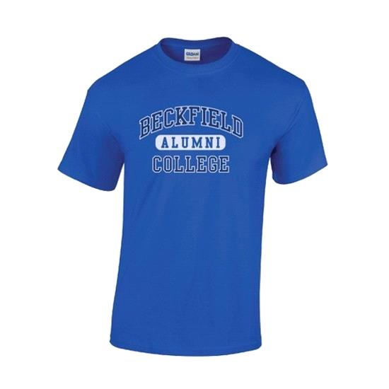 Beckfield College Alumni Short Sleeve T-Shirt - Royal Blue
