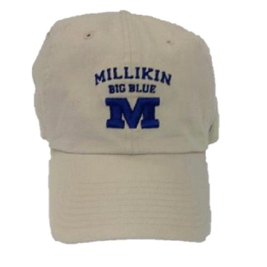 Millikin University Tan Big Blue Hat