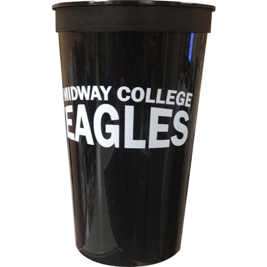 Black Midway College 22OZ Stadium Cup