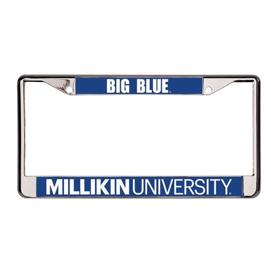 Millikin University Big Blue License Plate Frame