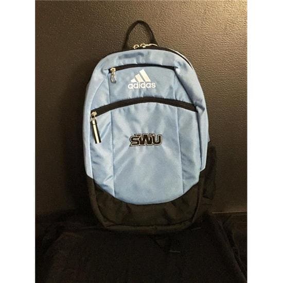 Southern Wesleyan Adidas Backpack - Light Blue