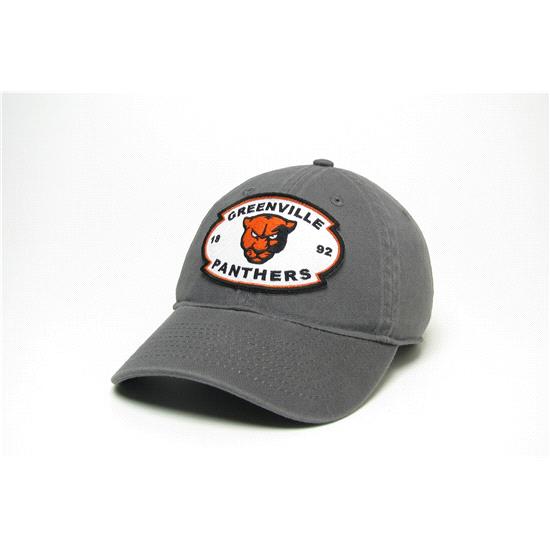 Greenville University Panther Hat - Dark Grey