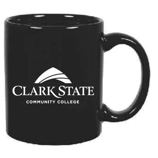 Clark State Traditional Coffee Mug - Black