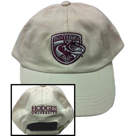 Hodges University Hats Cotton Cap - Wheat/Maroon