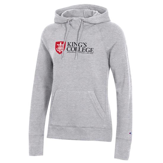 Champion Women's University 2.0 Fleece Hoodie Stacked Log