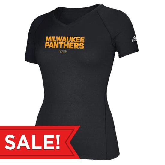 University of Wisconsin - Milwaukee Sideline Hustle T-Shirt - Black
