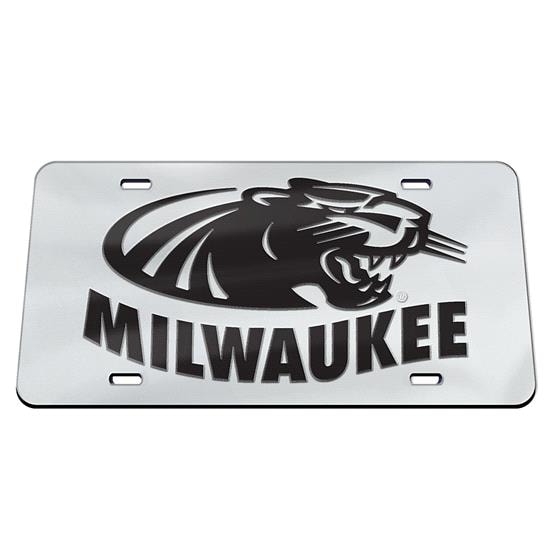 University of Wisconsin - Milwaukee License Plate - Mirror Panthers