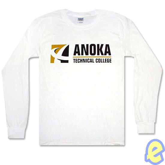 Anoka TC White Long Sleeve T-Shirt