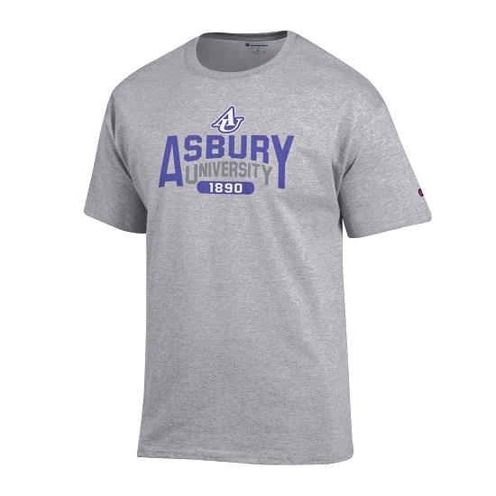 Asbury University Gray Champion T-Shirt