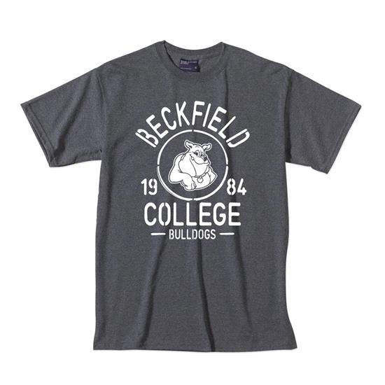 Beckfield College Logo T-Shirt - Charcoal