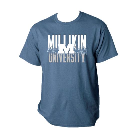 Millikin University Decatur Illinois Short Sleeve T-Shirt - Royal Blue