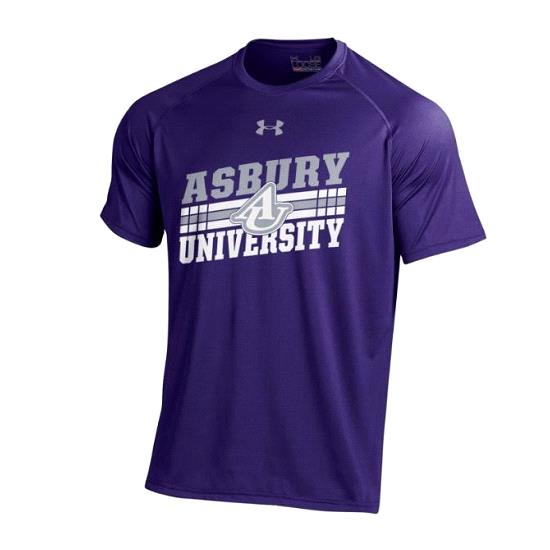 Asbury University Purple Under Armour T-Shirt