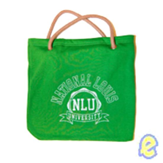 NLU Green Sweatshirt Bag