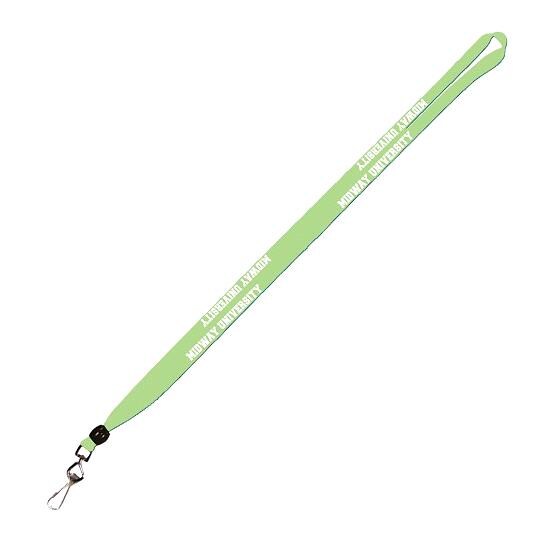 Midway Lanyard with J-Hook - Bright Green