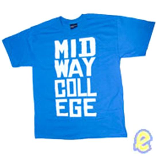 Midway College Oversized Tee Sapphire
