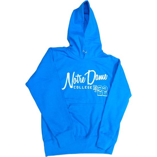 SALE - NDC Ladies Classic Hooded Sweatshirt - Aqua