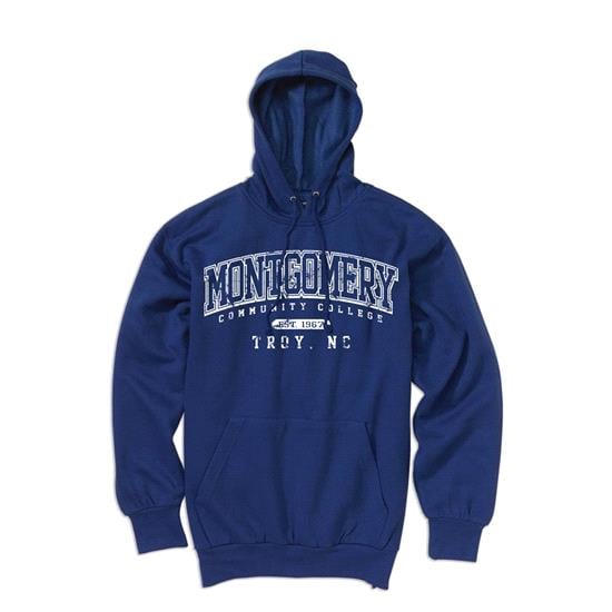 Montgomery Collegiate Arch Hoodie - Royal Blue