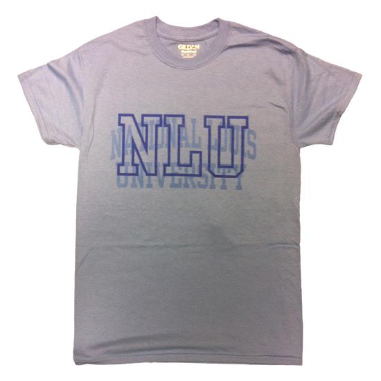 NLU Shadow T-Shirt - Carolina Blue