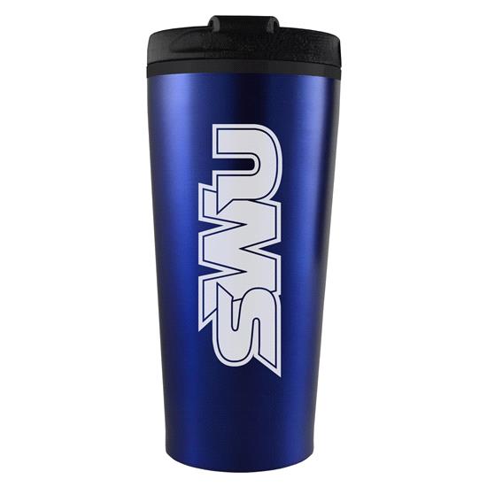 Southern Wesleyan Double Walled Tumbler - Blue