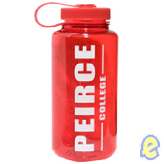 Peirce College Nalgene 32 oz. Bottle Red