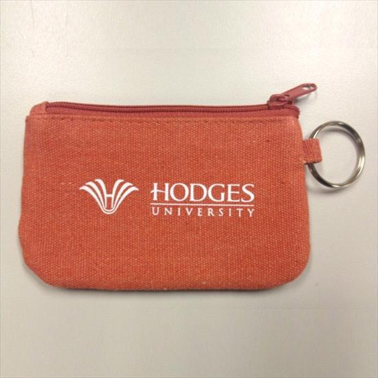 Hodges University Spirit ID Holder Zipper - Maroon