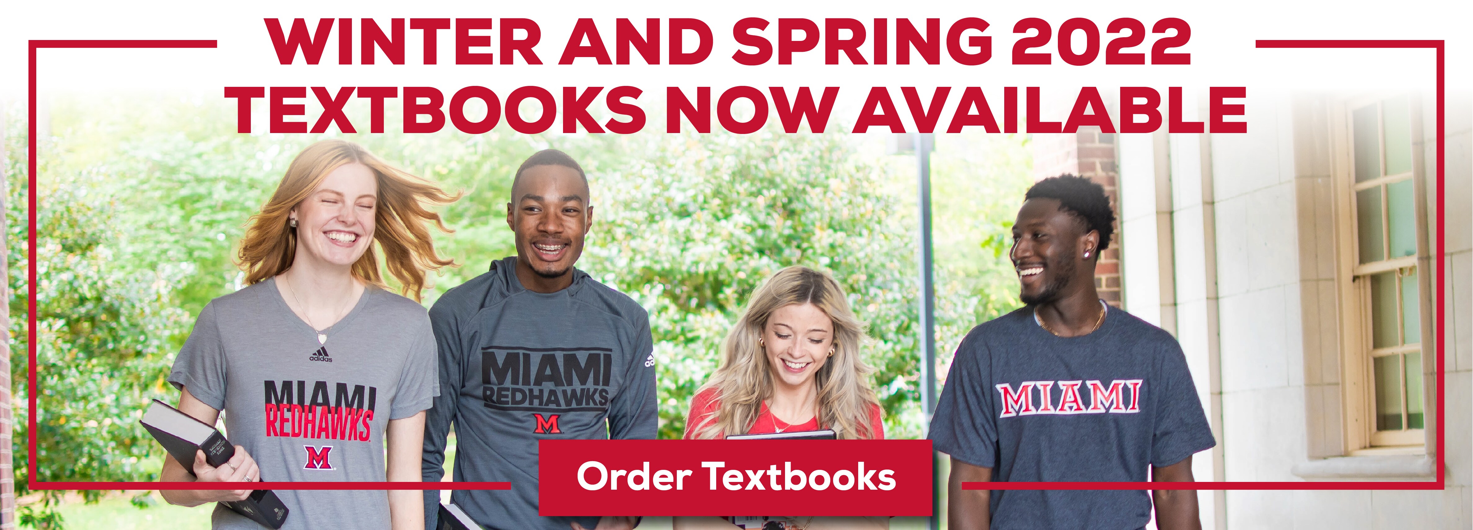 Winter and Spring 2022 Now Available - Order Textbooks